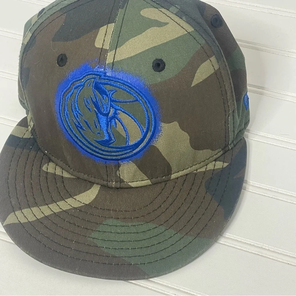 NBA DALLAS MAVERICKS SNAPBACK HAT CAMO